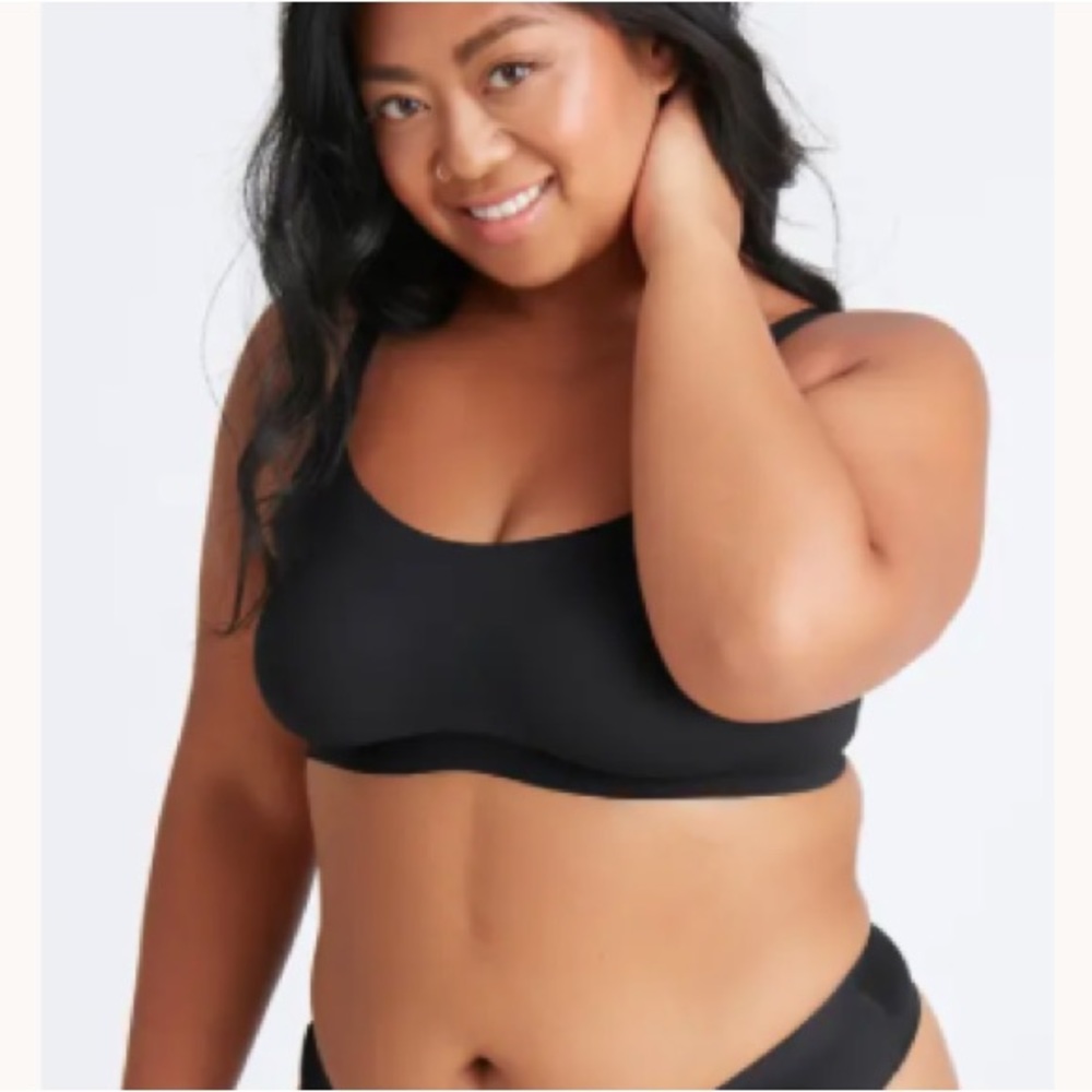 Knix Evolution Bra Black Nude Size 5 38C, 38D, 40C Wireless